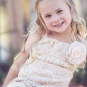 Dollcake vintage crochet romper